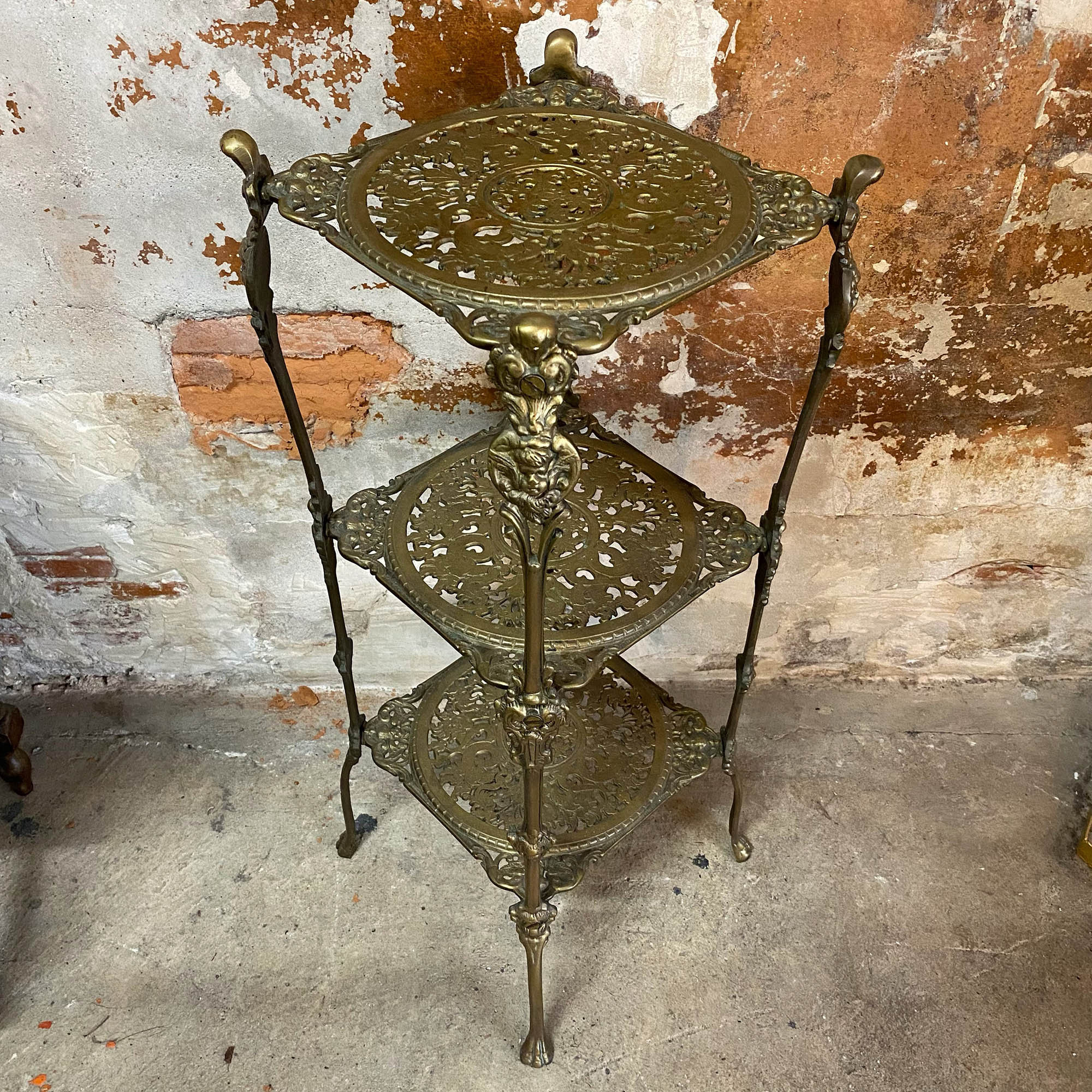sellette En Bronze Doré