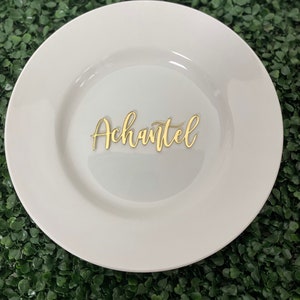 Wedding Nametags, Placecards, Nameplates, Nametags for Special Events Table Decor