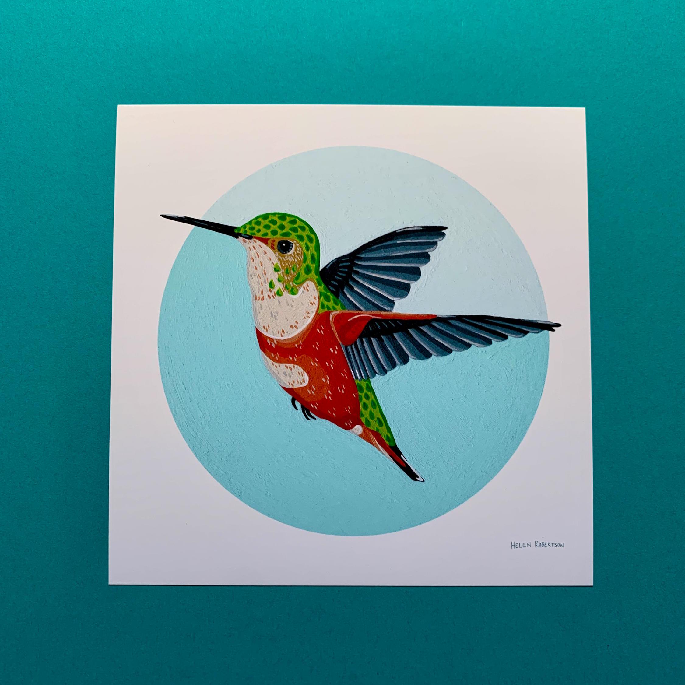 Art Print - Hummingbird | Wall Art, Bird Art Print, Bird Art - Etsy