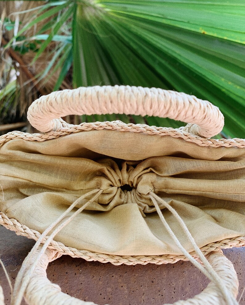 Handmade Straw Bag Rectangle Straw Crossbody Handcrafted Etsy