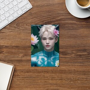 Zerion - postcard fantasy character perfect for postcrossing or mailing a friend.