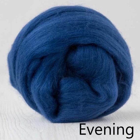 Evening | 50g | DHG Merino Wool Roving/Top | Extra Fine
