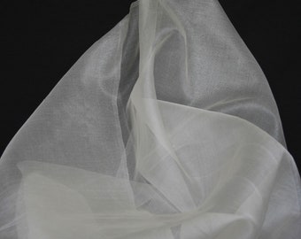 Margilan Organza | Pure Silk | Two Weights/Widths | Metre