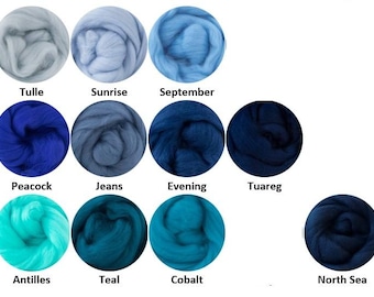 Blue Lagoon | 11 Shades of Extra Fine Merino | 10g, 20g