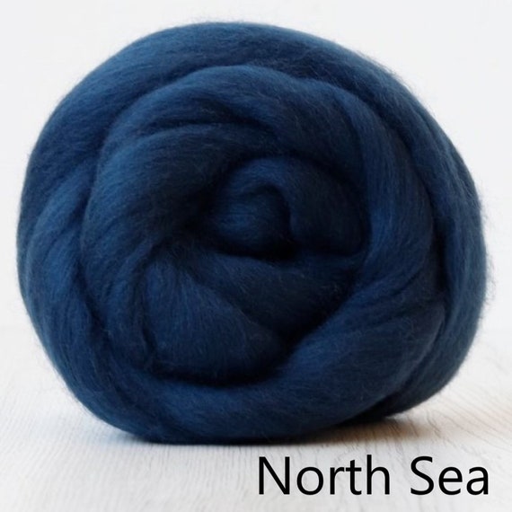 North Sea | 50g | DHG Merino Wool Roving/Top | Extra Fine
