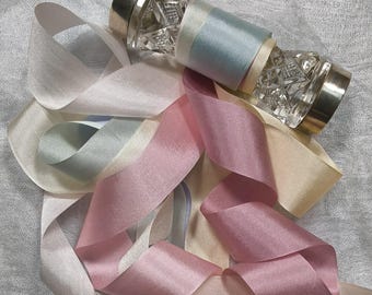 Pure Silk Ribbon | 25mm (1") | Double Face | Bound Edge