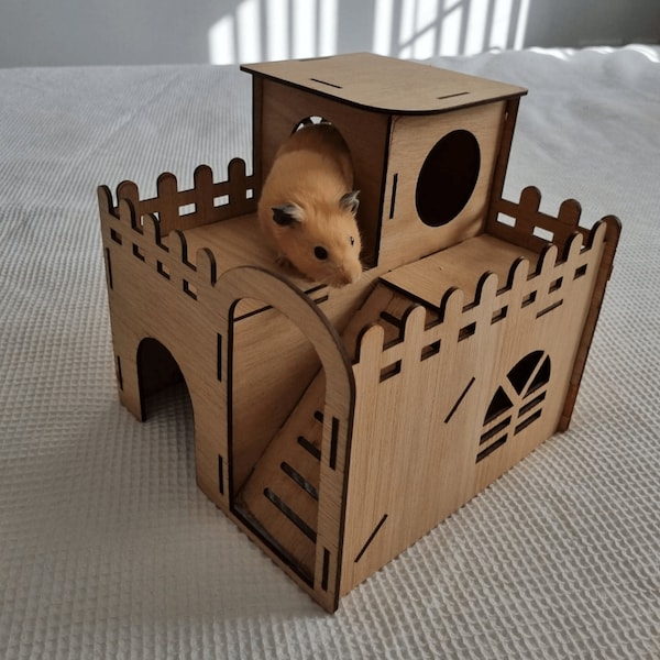 Pet House Hamster - a unique small play place for your loved Rodent