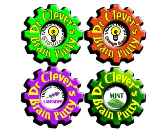 Stress Putty to Fiddle with by Dr Clever Brain Putty for Relaxation and Calming. Physiotherapy for the hands and fingers.