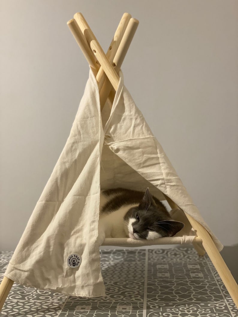 Cat Bed Tent TeePee image 5