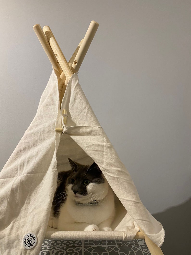 Cat Bed Tent TeePee image 8