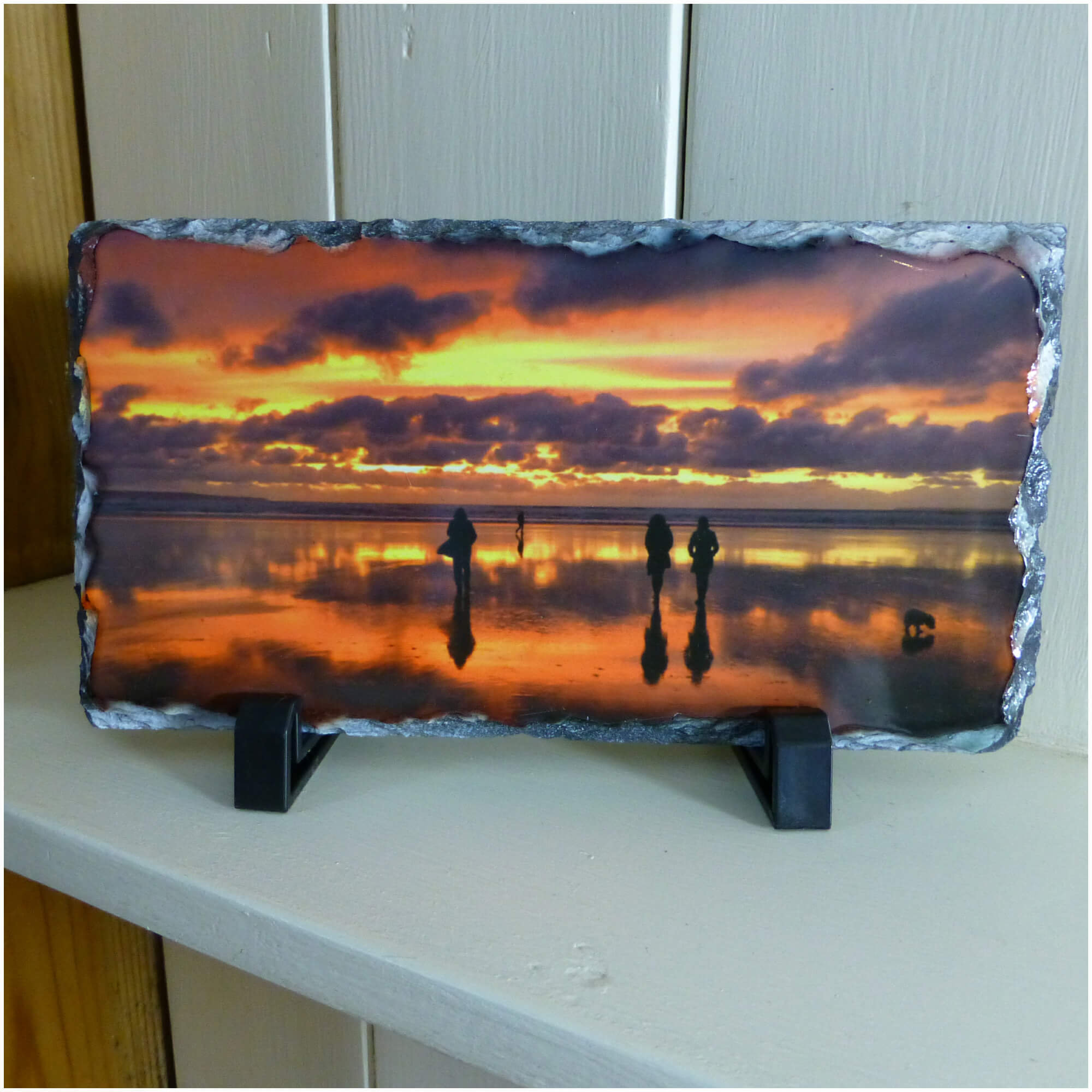 Photo Slate Personalised Photo Print Etsy