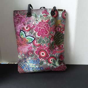Fantastic DESIQUAL Purse / Tote / Shoulder Bag / Messenger Bag -- "I Want a Dream"