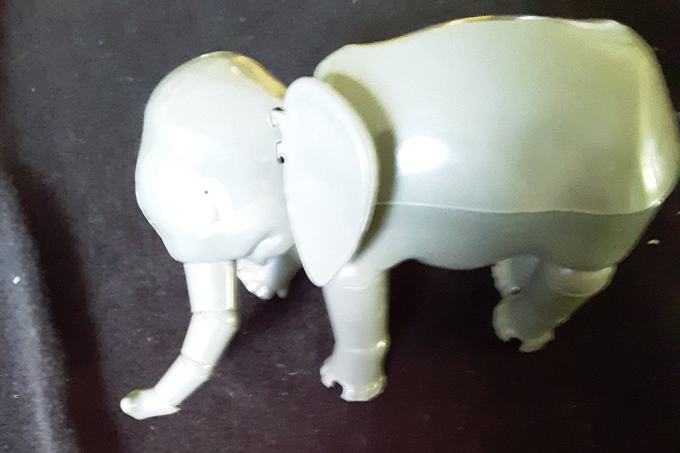 Revell Toy Circus Animals Elephant, Giraffe, Zebra and Horse 1950's Etsy