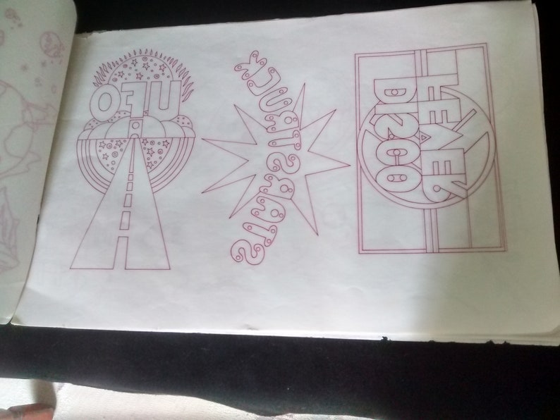 Rare Vintage Tri-Chem ~ Rock /'n Starship ~Hot Iron Transfer Patterns copyright 1978