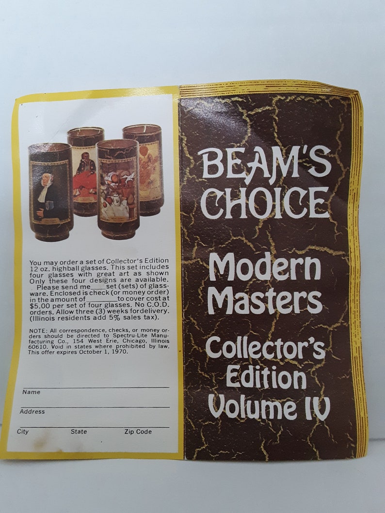 Jim Beam 1968 Beam