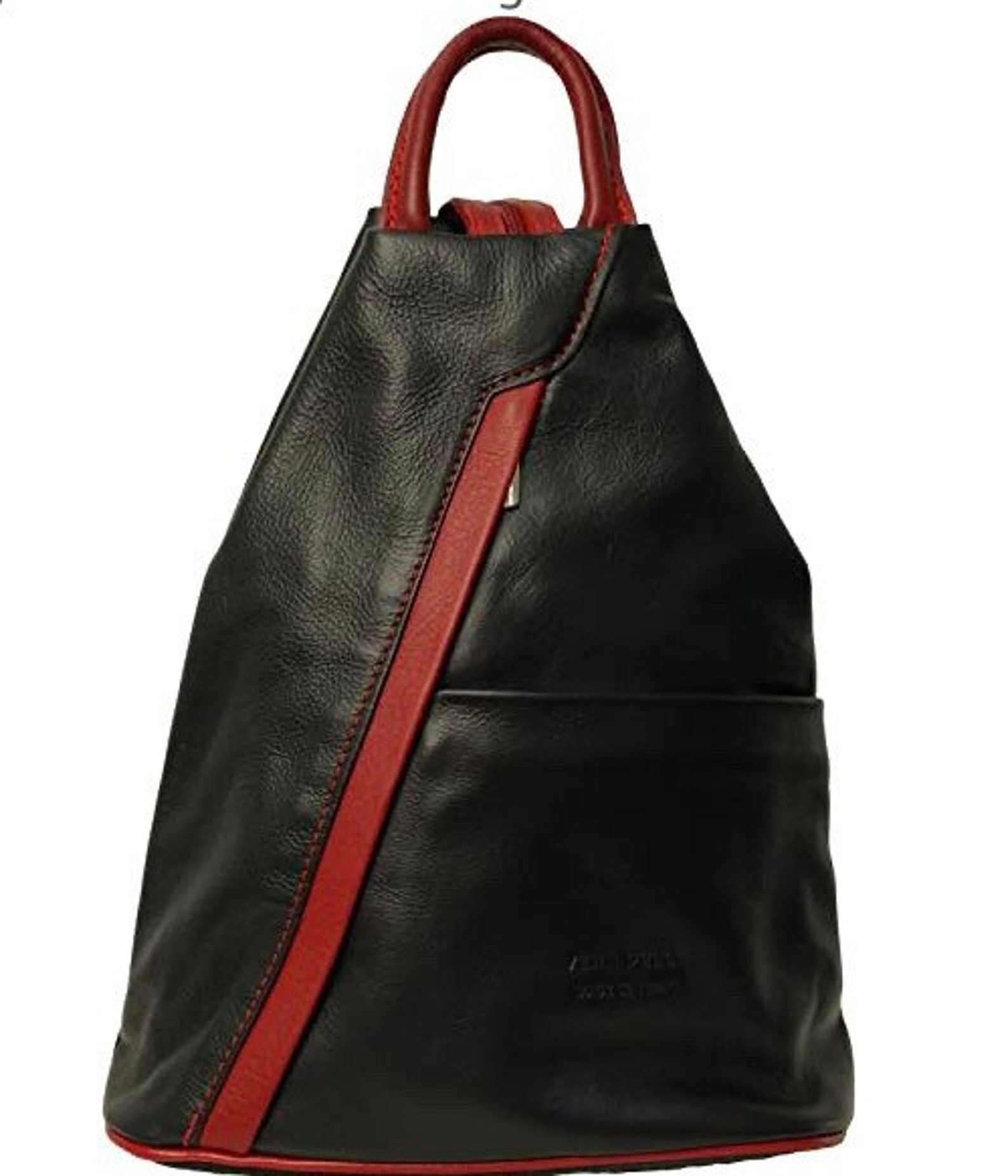 Ladies Women Vera Pelle Genuine Soft Italian Leather Backpack Etsy