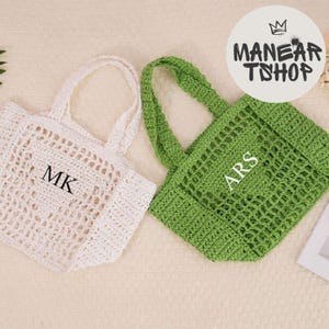 Personalized Raffia Beach Tote Bag, Custom Beach Straw Bag, Initials Handle Bag, Bridesmaid Gifts Bag, Custom name Girls Travel Bags