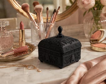 Vintage Inspired BeeBox – 3D Printed Decorative Storage – Cottagecore Jewelry Container