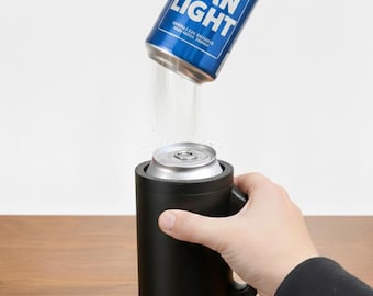 Reloadable 2 Can Cooler - 12oz Insulated Tactical Beer Launcher