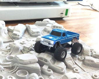 Modular RC Crawler Course Terrain - Abandoned Earth