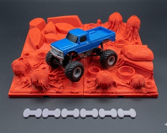 Modular RC Crawler Course Terrain - Alien Landscape 1/24, 1/32 Scale