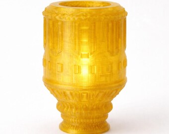 Vintage Inspired Fairy Lamp – Cozy Cottage Decor – Fairycore Lighting – Small Accent  Tea Light Lamp