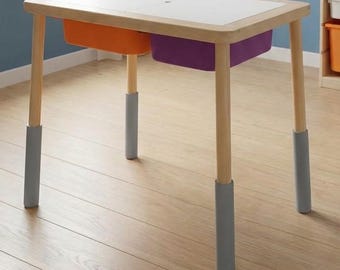 IKEA FLISAT Children's table leg riser - Furniture Leg Extenders: Risers, 4-Piece Set