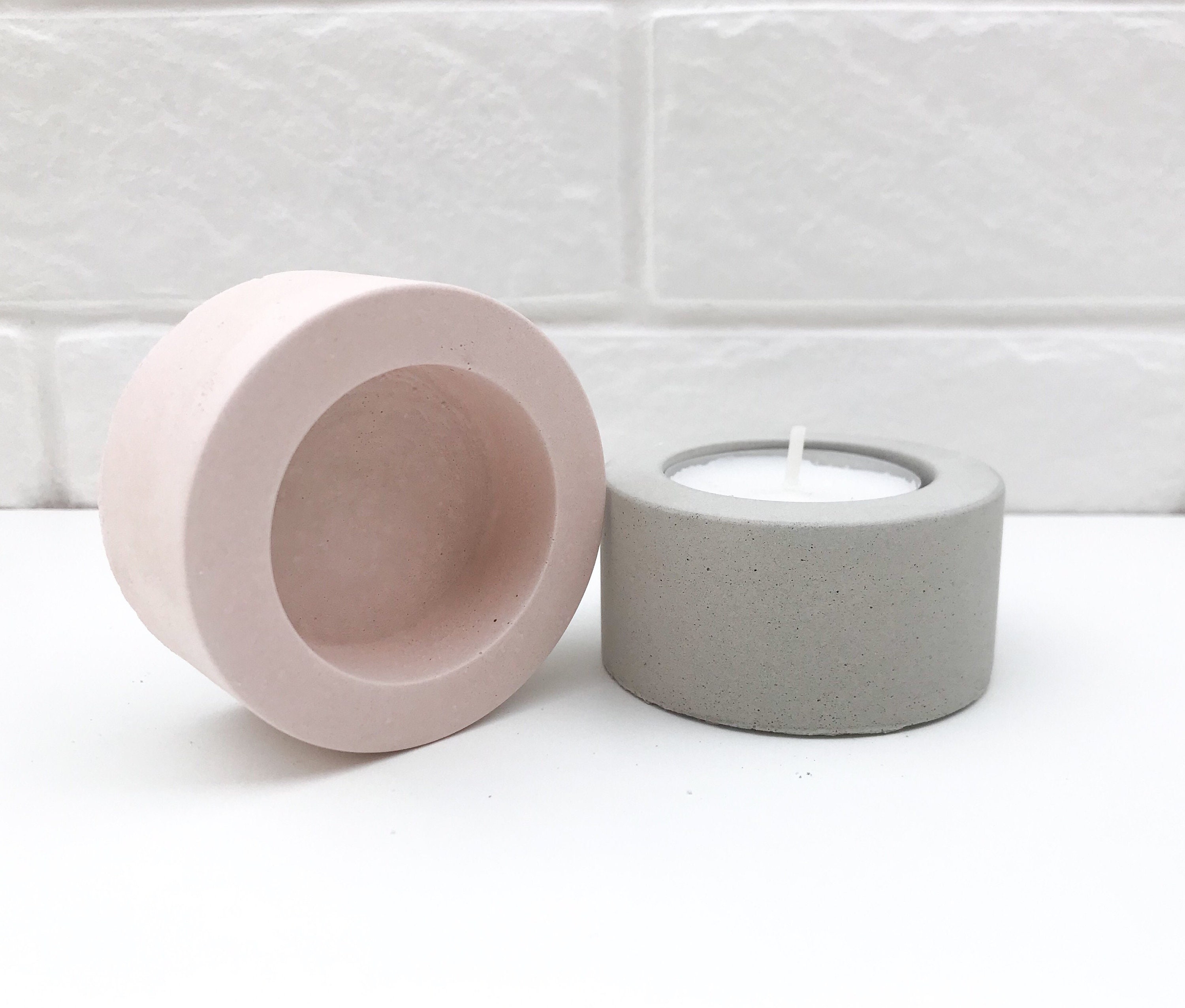 Concrete Tea Light Holders