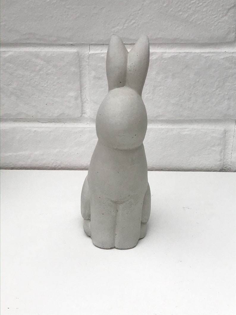 Concrete Bunny Rabbit Etsy