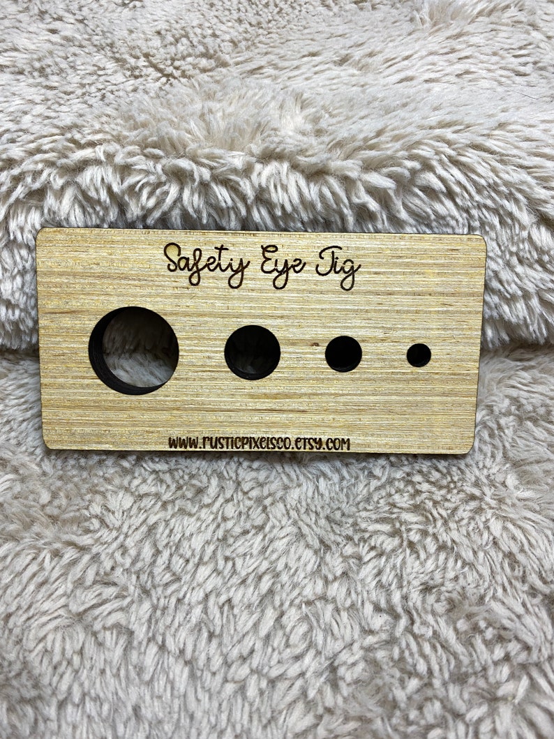 Safety Eye Jig for Amigurami and Other Crafts 4 Sizes Etsy