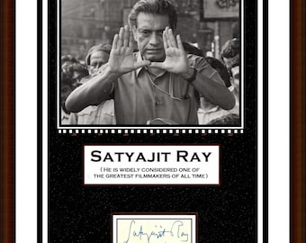 Satyajit Ray Hand-Signed Autograph – Legendary Filmmaker bolywood