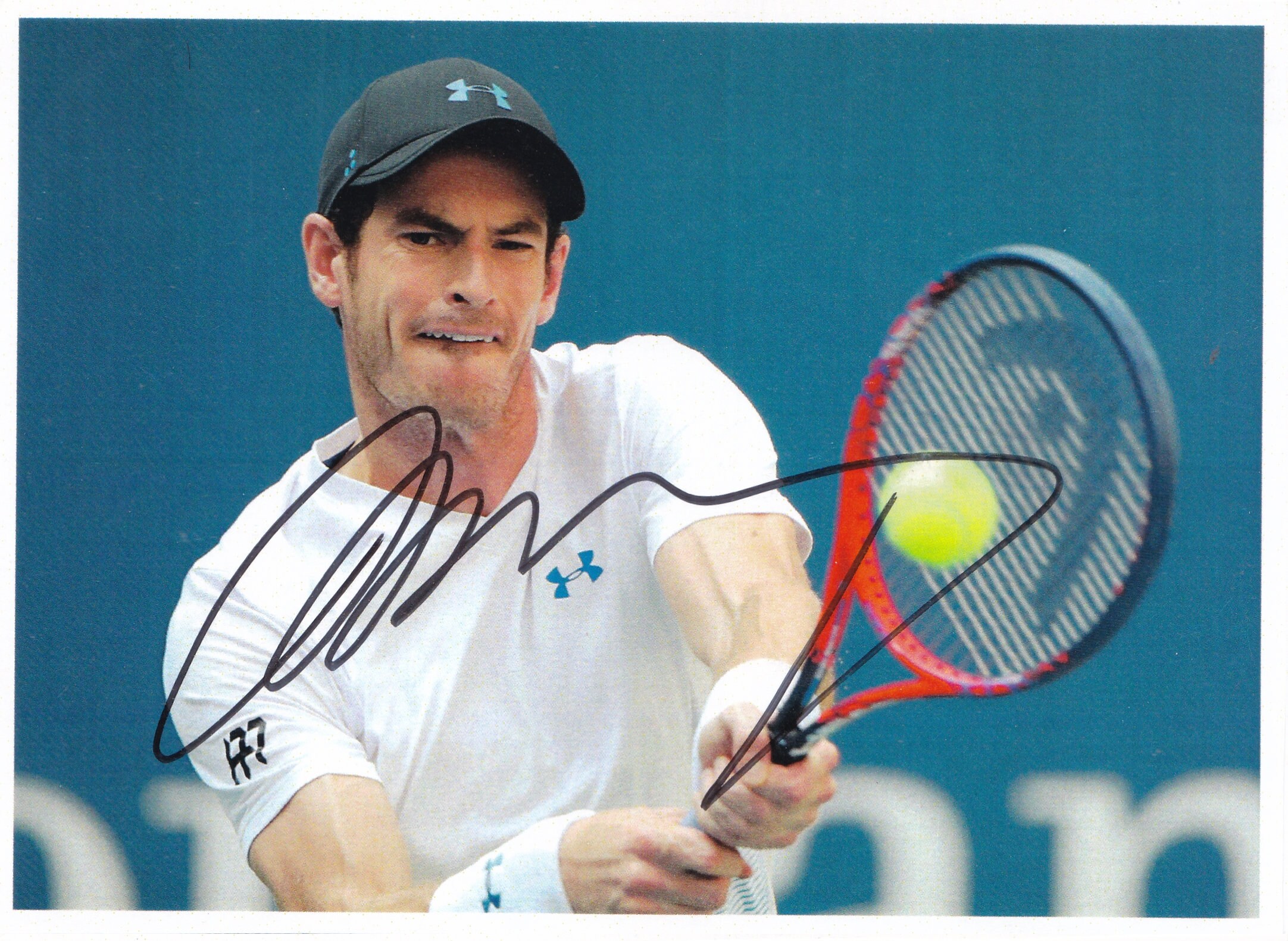 伝説のテニス選手、アンディ・マレーの直筆サイン - Etsy 日本