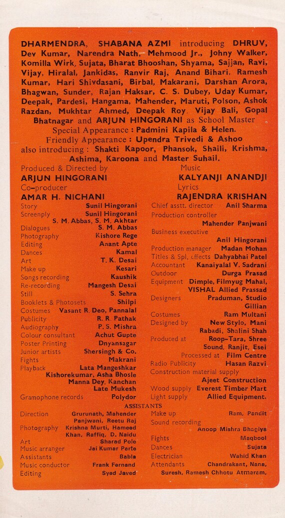 Very Rare Hand Signed Autograph Original Synopsis of Legendary