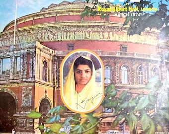 Very Rare Hand Signed autograph Vinyl Record of Lata Mangeshkar jee