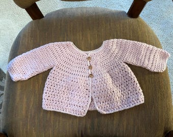 cardigan rosa per neonati