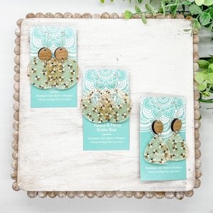 Handmade Happy Bee Acrylic Earrings