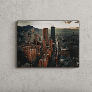 Bogotá Colombia Photography Poster Art Print Latin America Picture