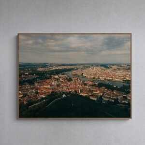 Prague Poster Landscape Photography Czech Republic Wall Art
