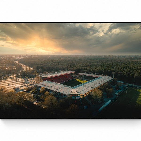 Stadion Union Berlin Poster An der Alten Försterei Fotografie Fußball Bild