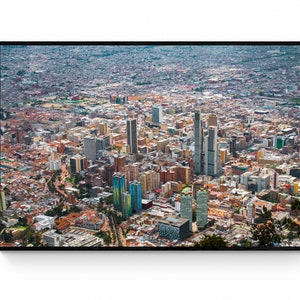 Bogotá Colombia Matt Giclee Photo Print Unframed Wall Decor Art City Architecture Landscape Photo Art Print Poster Print Picture