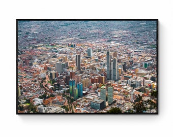 Bogotá Colombia Matt Giclee Photo Print Unframed Wall Decor Art City Architecture Landscape Photo Art Print Poster Print Picture