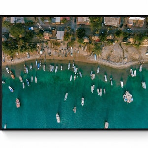 Taganga, Santa Marta, Kolumbien Poster