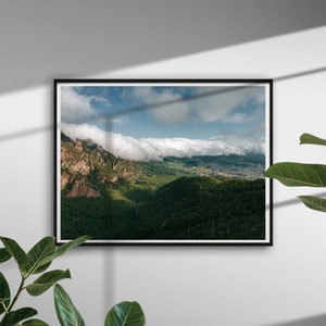 La Palma, La Cumbrecita, Islas Canarias, Paisaje, Póster, Impresión, Imagen, Matt Giclee, Sin marco, Arte, Montañas, Naturaleza, Fotografía