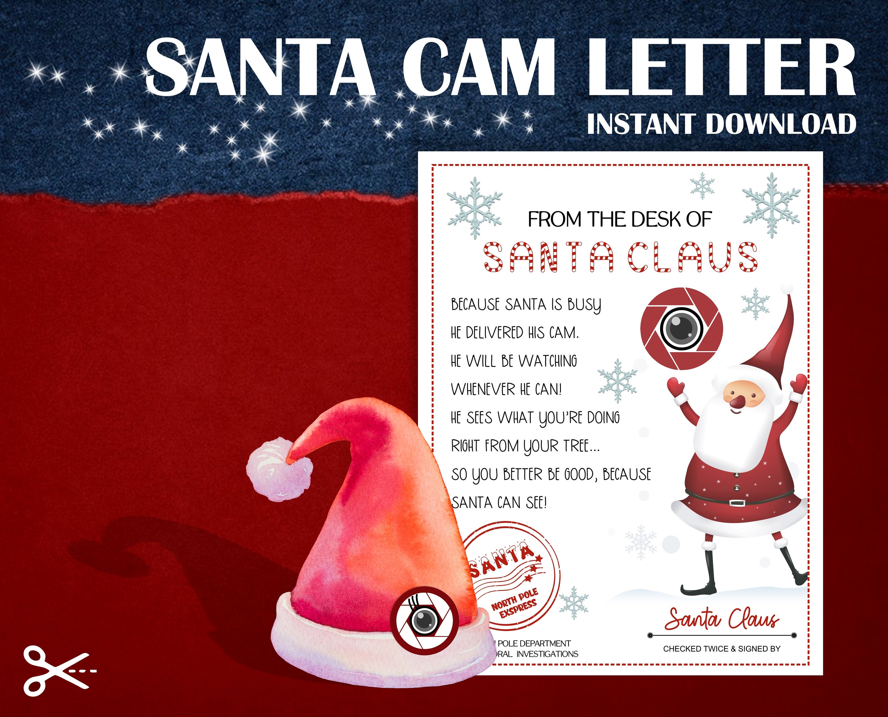 santa-cam-letter-printable-letter-from-santa-christmas-etsy