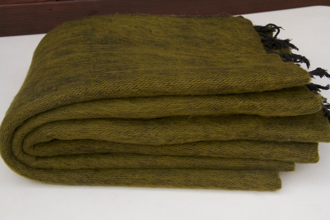 Yak Wool Blanket King Size Throws Meditation Wrap Travel Wrap Softest