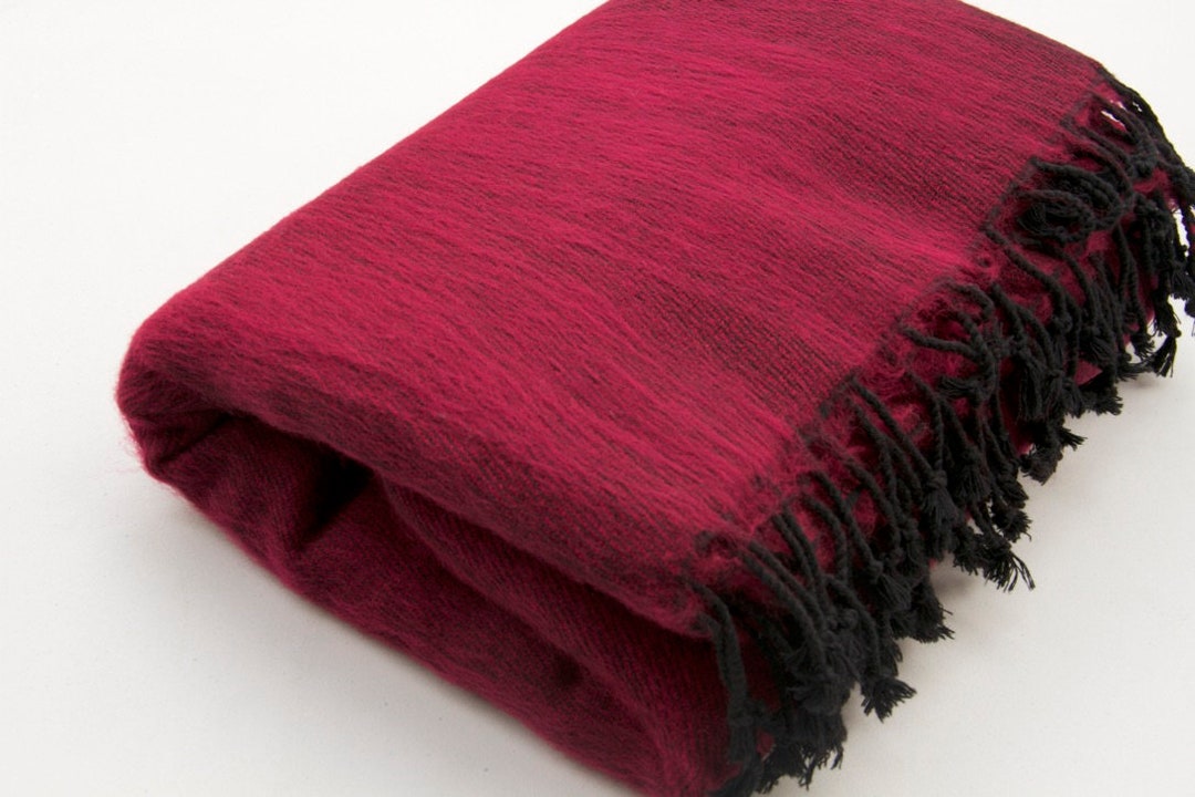 Yak Wool Throws Blanket Large Shawl Soft and Warm Meditation Etsy UK