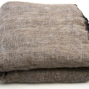 Yak Wool Blanket Soft Throws Large Elegant Travel Shawl Himalayas Hippies Handwoven Blanket Meditation Wrap