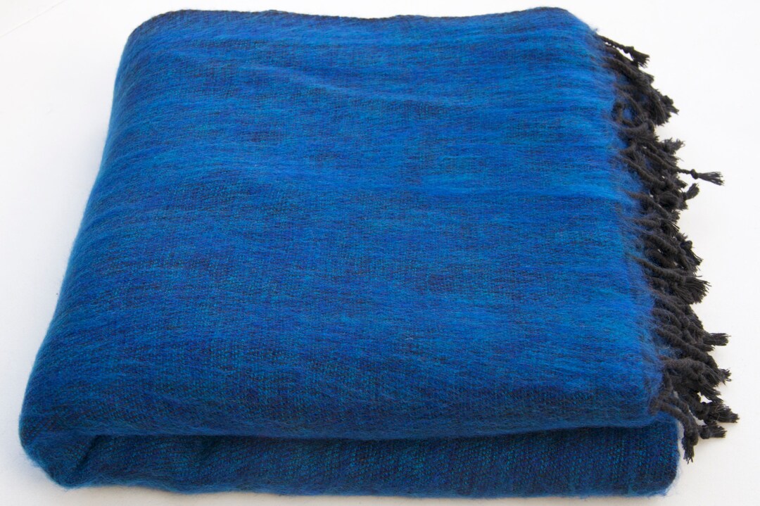 Yak Wool Blanket Throws Handmade Nepal Soft Warm Blanket Etsy