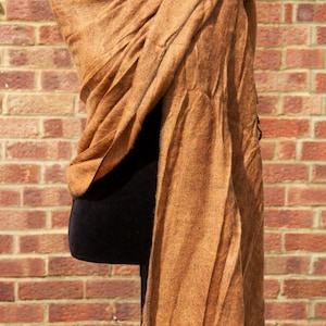 Yak Wool Shawl Large Scarf Wrap Handmade Nepal Travel Wrap Light Warm Wool Wrap Code OG