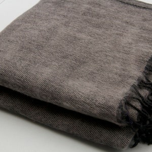 Yak Wool Blanket Fringed Soft Throws Scarf Large Elegant Travel Shawl Wrap Himalayas Nepal Hippies Handwoven Blanket Meditation Wrap
